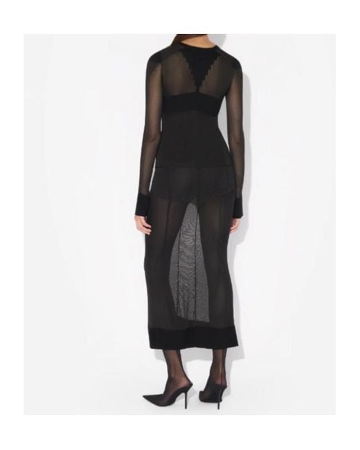 Jean Paul Gaultier Black The Logo Knitted Jumper