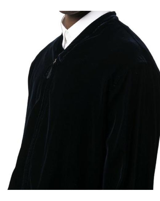 Giorgio Armani Black Long Sleeve Jacket Pants 2-Piece Set for men