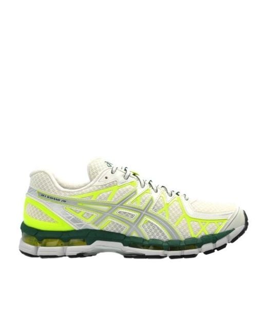 Asics Green Gel-Kayano 20 Lace-Up Sneakers for men