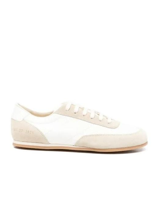 Common Projects White Lace-Up Sneakers