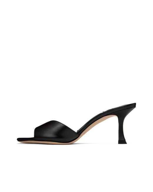 Jimmy Choo Black Skye 70 High Heel Sandals