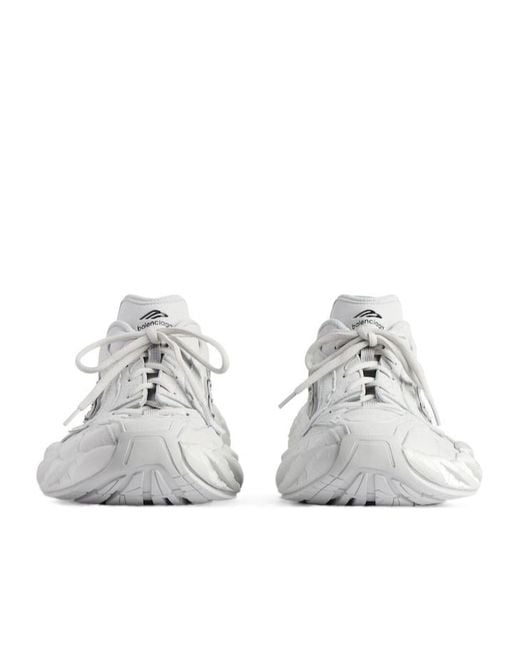Balenciaga White "Monday" Sneaker for men