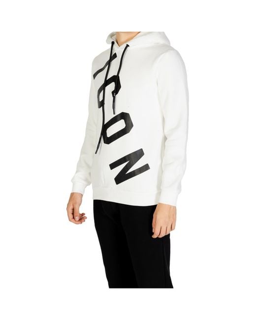 Icons White Long-Sleeved Sweatshirt for men