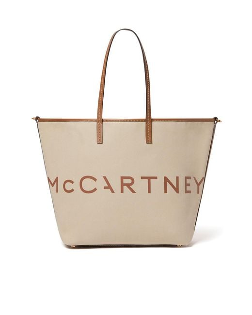 Stella McCartney Natural Smc Bananatex Large Tote Bag