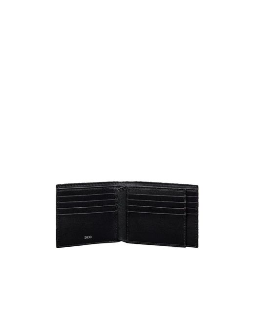 Dior Black Compact Wallet for men