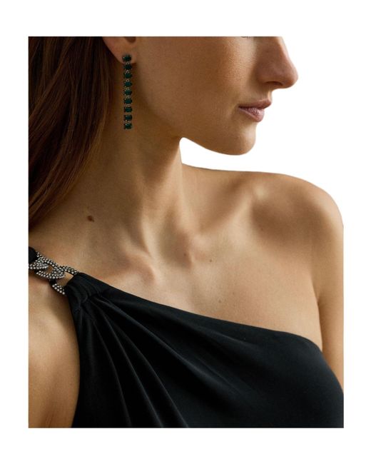 Ralph Lauren Black Stylish And Minimalist Formal Dress