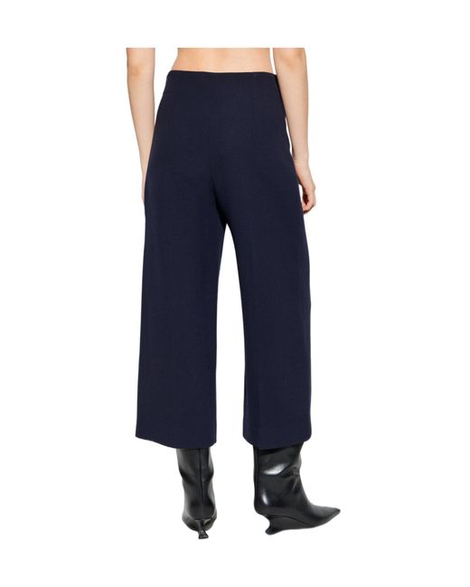 Marni Blue Cropped Trousers