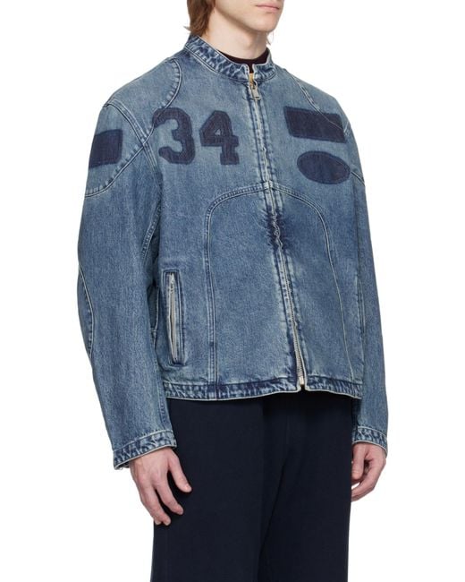 Ambush Blue Rider Denim Jacket for men