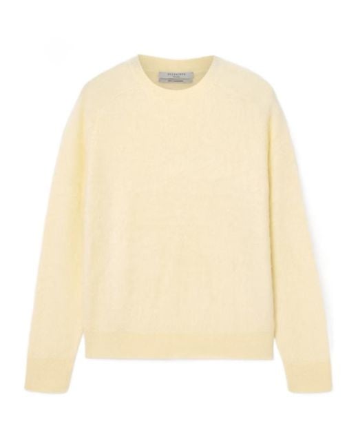 AllSaints Natural Rebel Cashmere Crew Neck Jumper