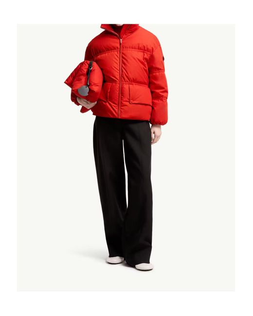 Moncler Red X Jil Sander Mimimycin Short Down Jacket