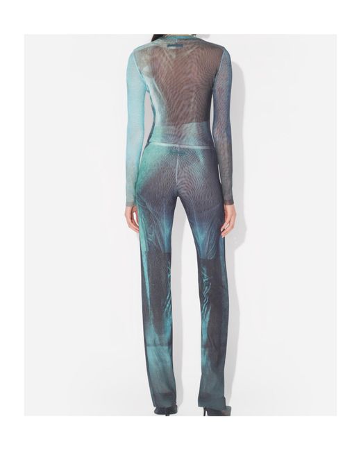 Jean Paul Gaultier Blue The Water Pants