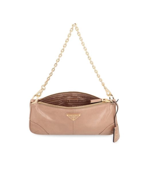 Prada Pink Chain Shoulder Bag