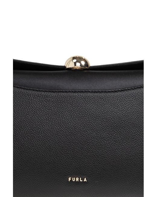 Furla Black Nicole Medium Shoulder Bag