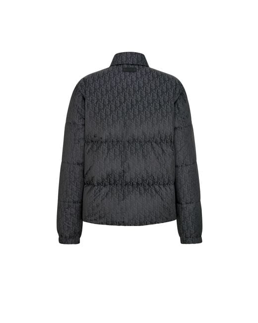 Dior Black Oblique Down Overshirt for men