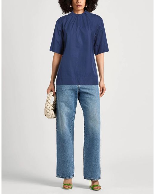 Marni Blue Crewneck Top
