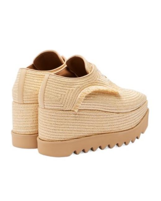 Stella McCartney Natural Woven Platforms