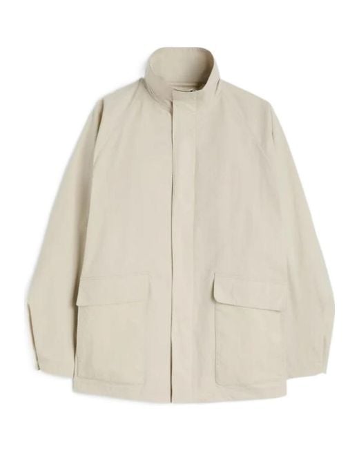 Jil Sander Natural Technical Drill Blouson for men