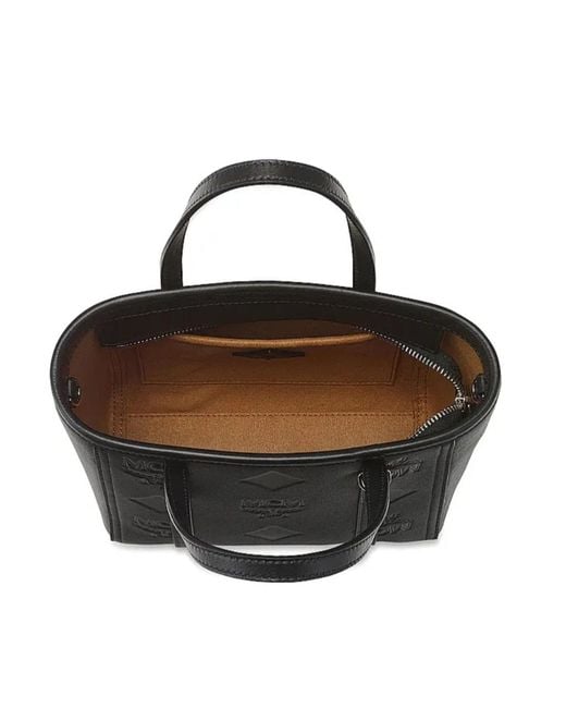MCM Black Mini Toni Tote Bag