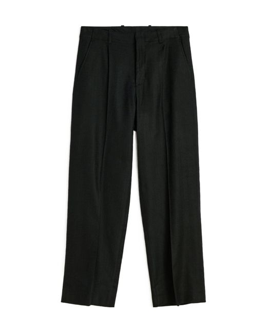 Our Legacy Black Borrowed Chino Pants for men