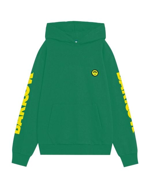 Barrow Green Logo Hoodie for men