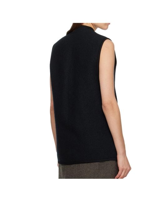 Rier Blue Walker Wool Vest for men
