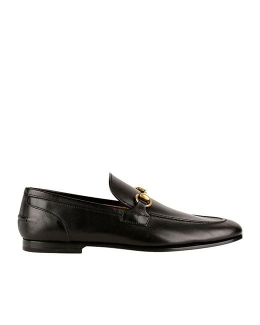 Gucci Black Horsebit Loafers for men