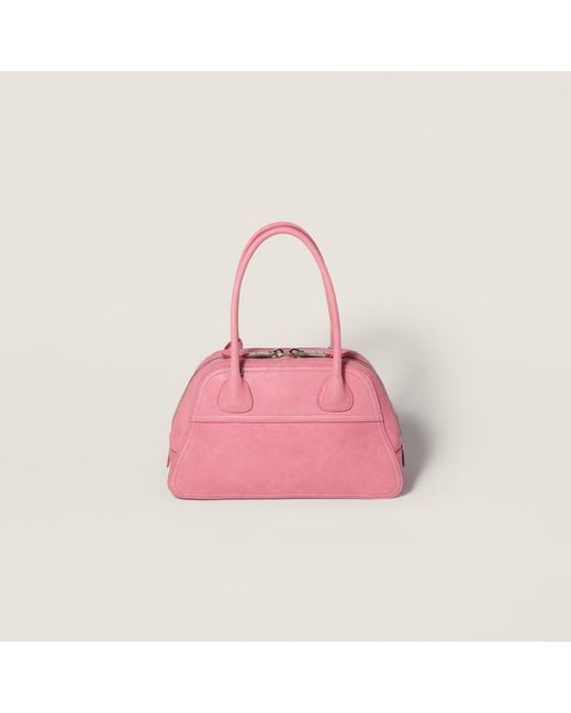 Miu Miu Pink Vivant Nappa Leather Bag