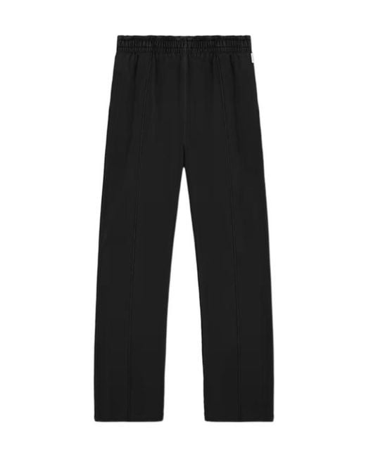 Represent Black Initial Fleece Straight-Leg Pants for men