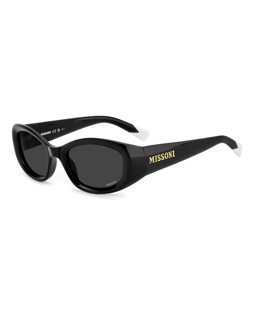 Missoni Black Logo Detail Sunglasses