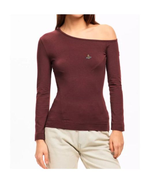 Vivienne Westwood Purple Viv Hebo Long Sleeve T-Shirt