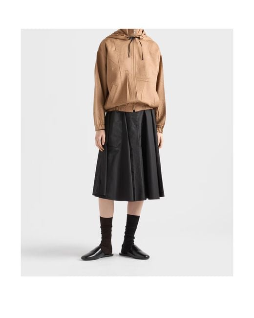 Prada Black Re-Nylon Short Skirt