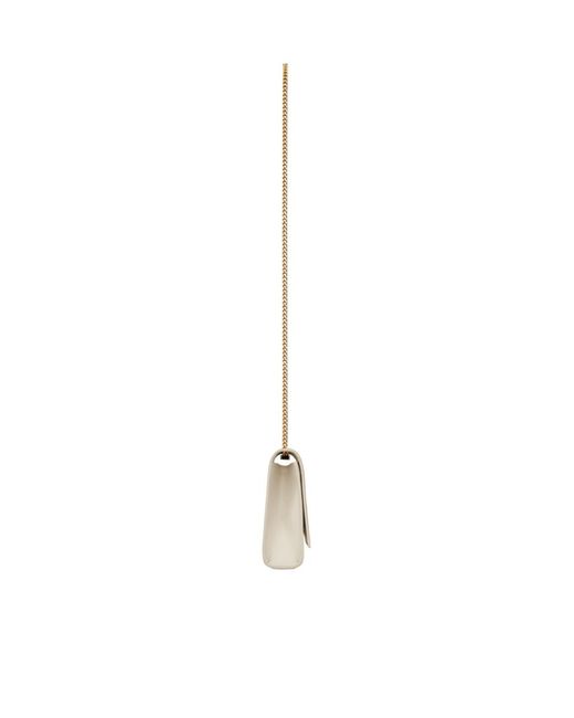 Saint Laurent White Kate Medium Shoulder Bag
