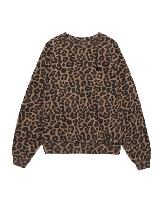 Anine Bing Brown Long Sleeve Sweater