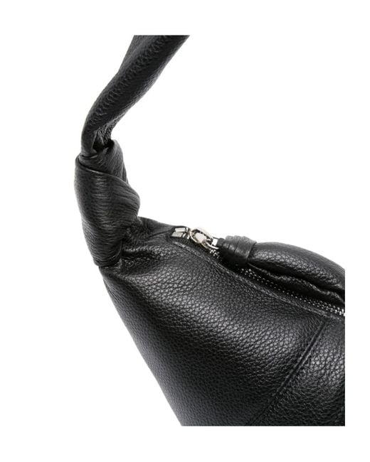 Lemaire Black Croissant Shoulder Bag