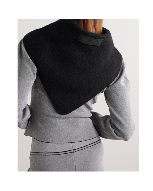Jacquemus Black The Gros Grain Shawl