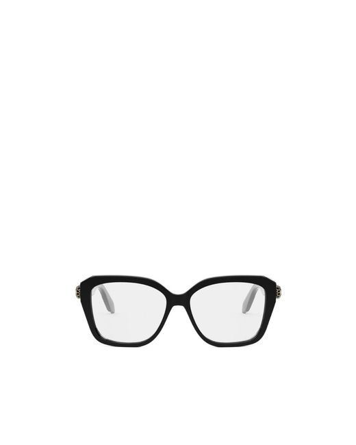 BVLGARI White Geometric Frame Plain Mirror