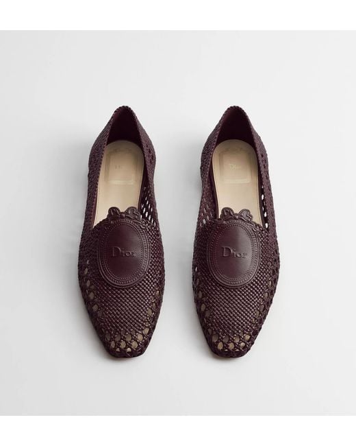 Dior Brown Médaillon Loafer