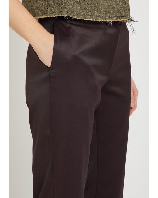 Our Legacy Brown Woven Trousers