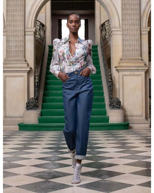Zimmermann Blue Straight Leg Jeans
