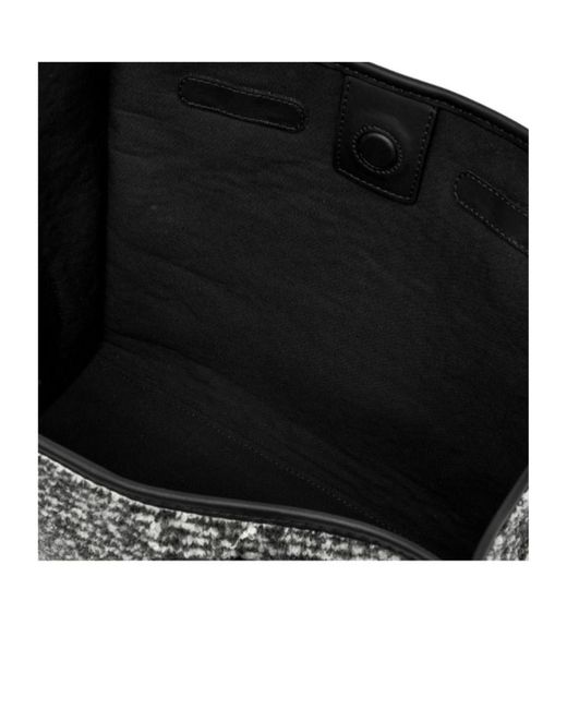Gianni Chiarini Black Double-Handle Tote Bag
