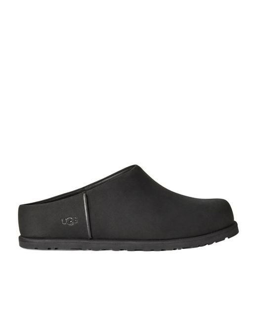 Ugg Black Otzo Round-Toe Clogs