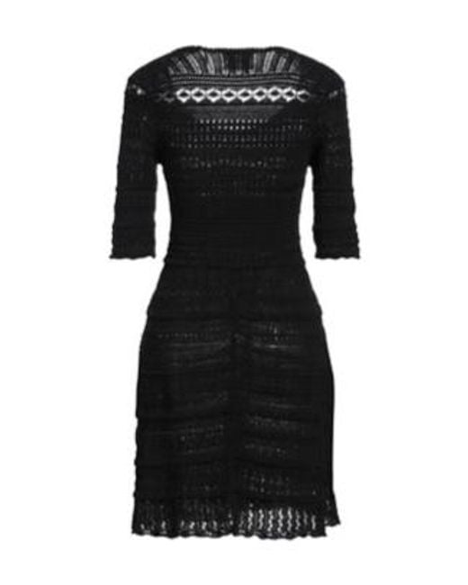 Isabel Marant Black Knitted Flared Skirt