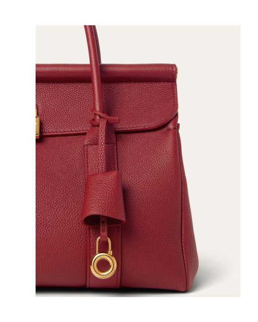 Loro Piana Red Loom Bag L25