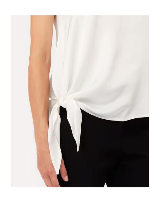 Liu Jo White Satin Top