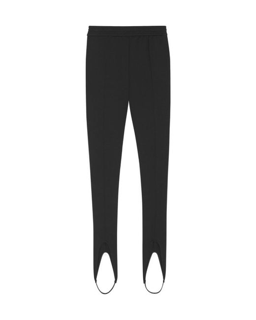 Saint Laurent Black Stirrrrup Leggings
