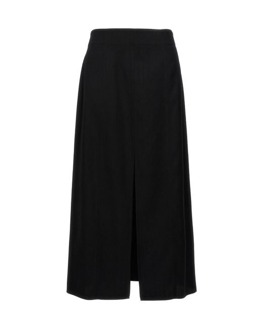 Golden Goose Deluxe Brand Black Midi Skirt