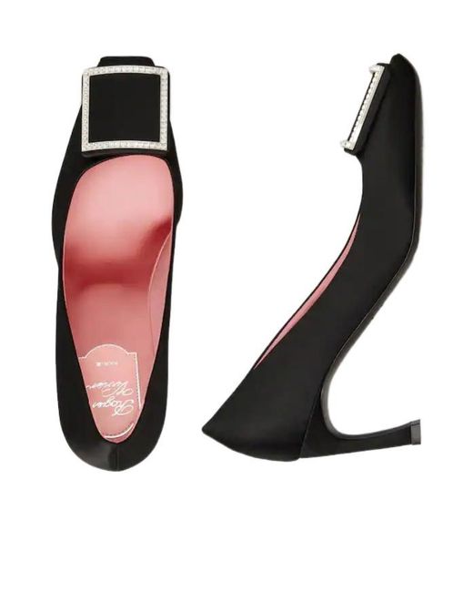 Roger Vivier Black Trompette Pumps