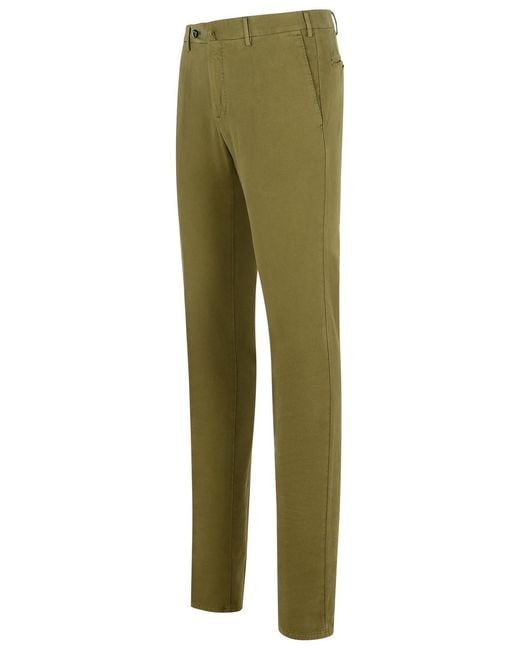 PT01 Green Superslim Tailored Pants for men