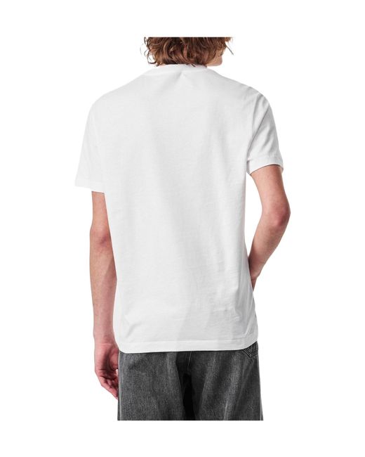 Versace White Logo T-Shirt for men