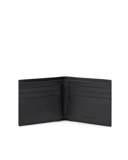 Off-White c/o Virgil Abloh Blue Bookish Arrow Spray Bi-Fold Wallet for men